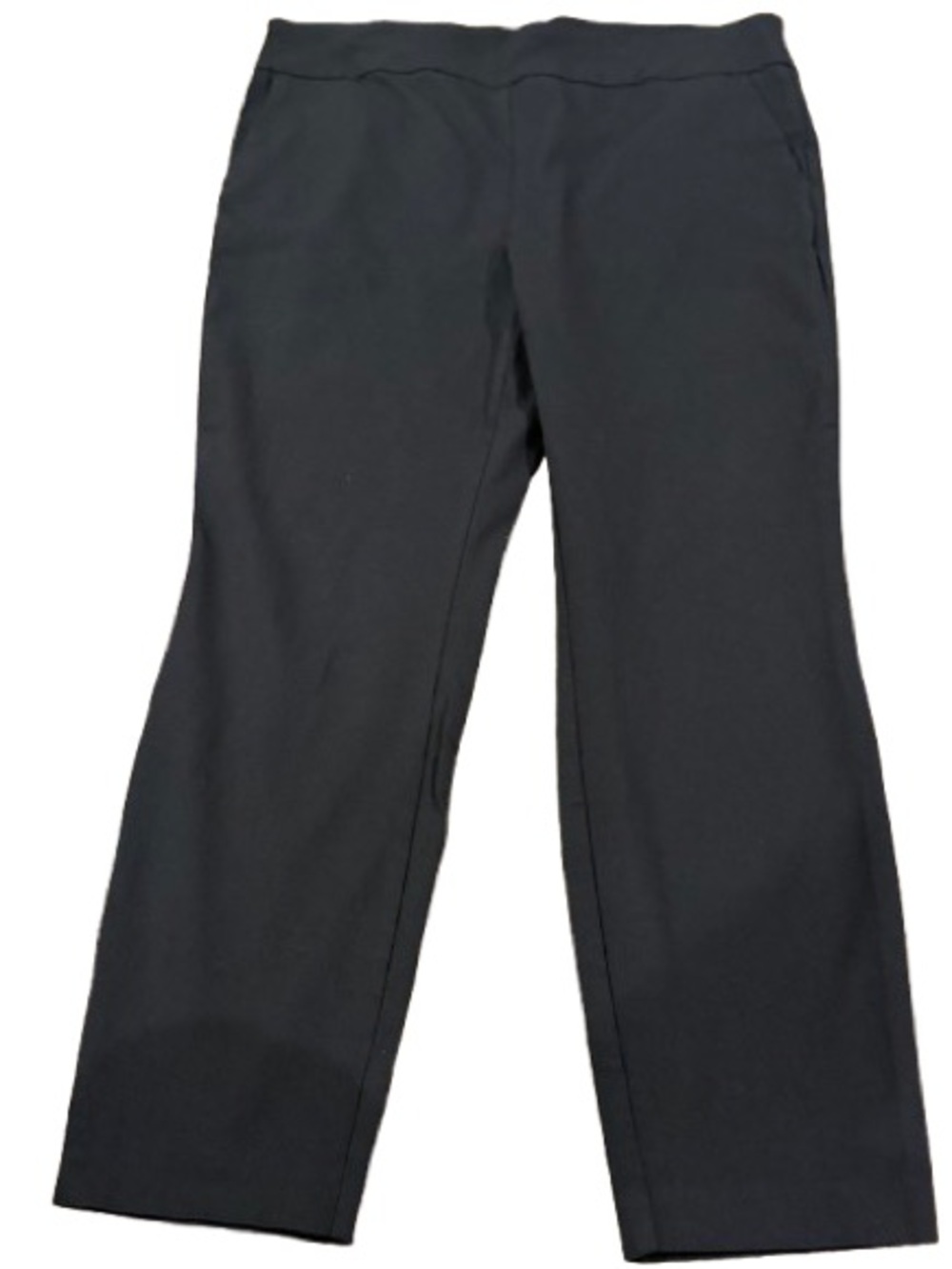 The Pioneer Woman Black Cropped Straight-Leg Pants Size Extra Large